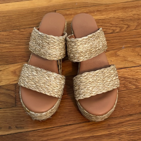 Beach by Matisse Platform Raffia Sandal - Picture 6 of 8